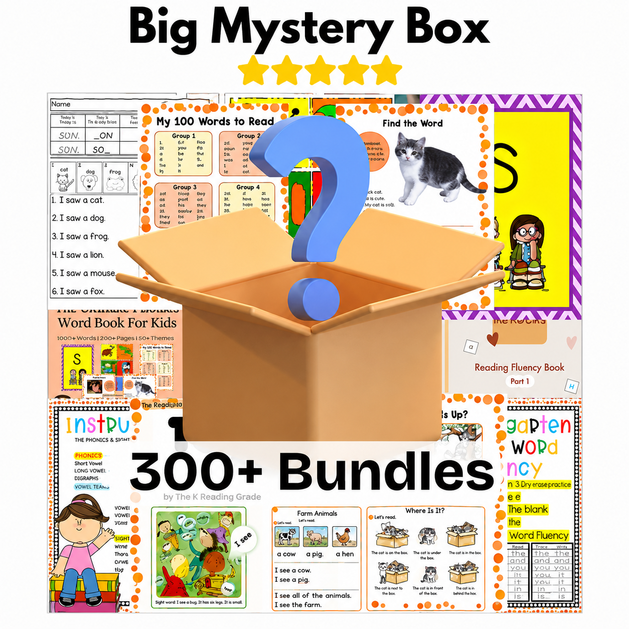 ๐ Big Mystery Box: 300+ Kids Learning Bundles