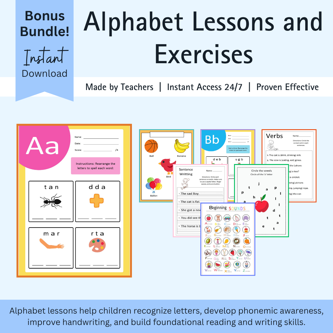 All-In-One Educational Mega Bundle for Kids