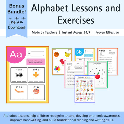 All-In-One Educational Mega Bundle for Kids