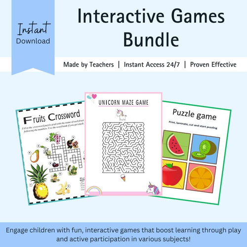 Interactive Games Bundle - The Learning Lab