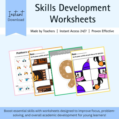 Skills Development Worksheets - The Learning Lab