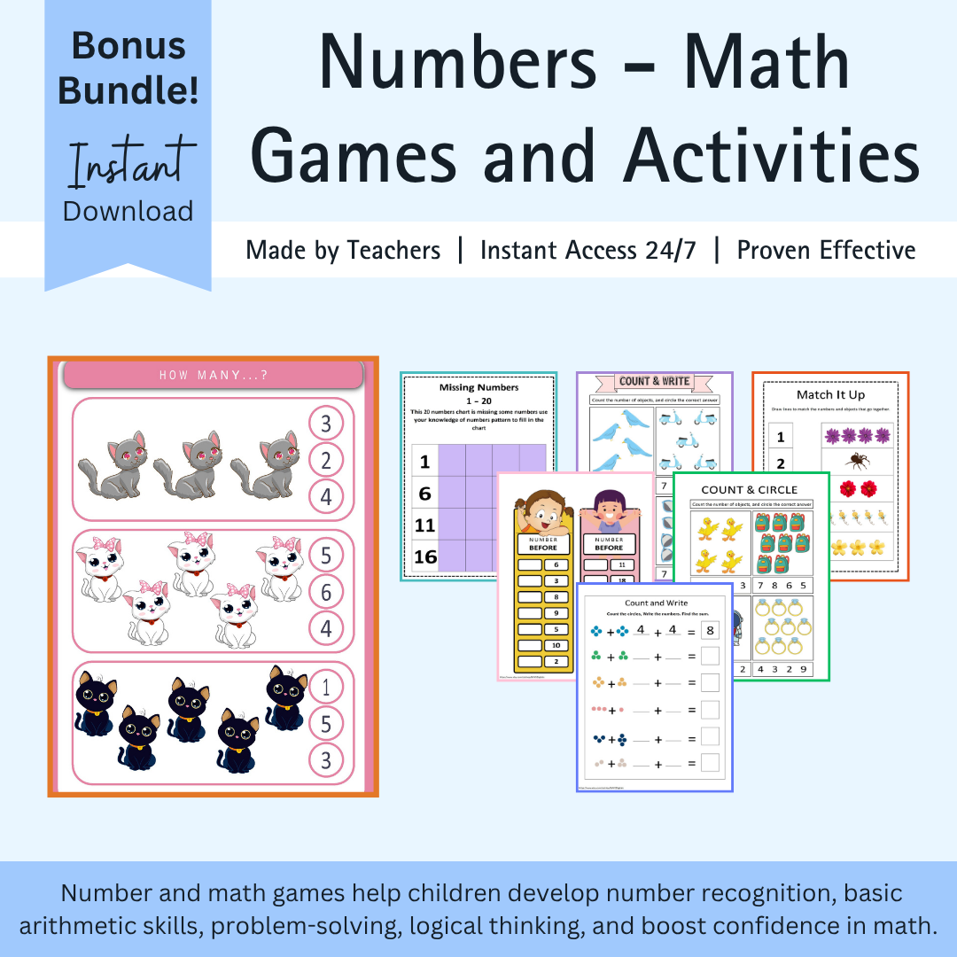 All-In-One Educational Mega Bundle for Kids