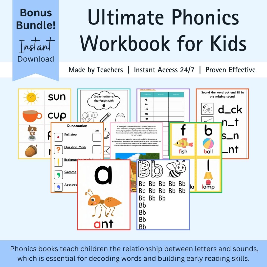 Kid's Math Bundle + 5 Bonus Learning Bundles
